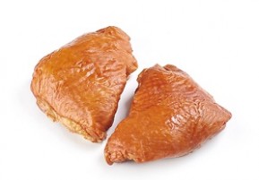 Продукт варено-копченый из мяса цыплят-бройлеров.  Бедро